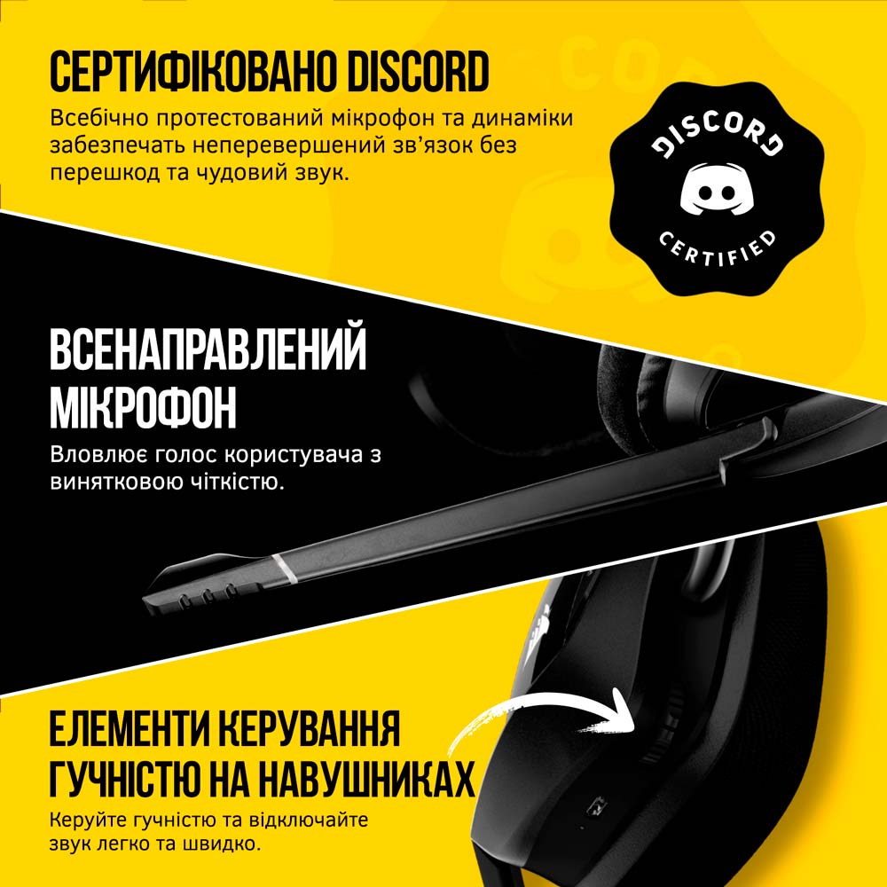 Зовнішній вигляд Гарнітура CORSAIR Void RGB Elite Wireless Premium Carbon (CA-9011201-EU)