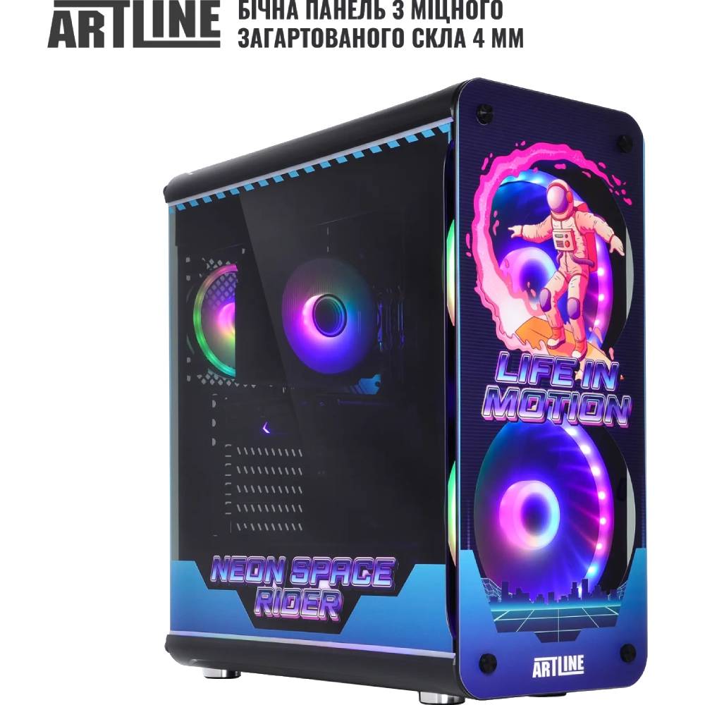 Комп'ютер ARTLINE Overlord NEON (NEONv89) Чіпсет PRIME B660M-A D4