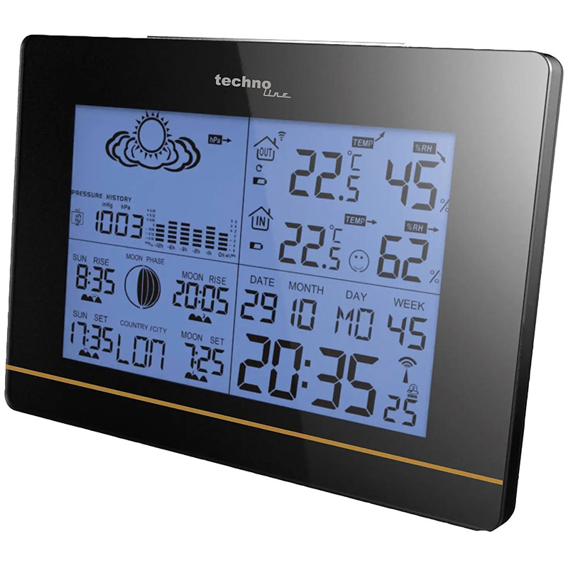 Фото Метеостанція TECHNOLINE WS6750 Black