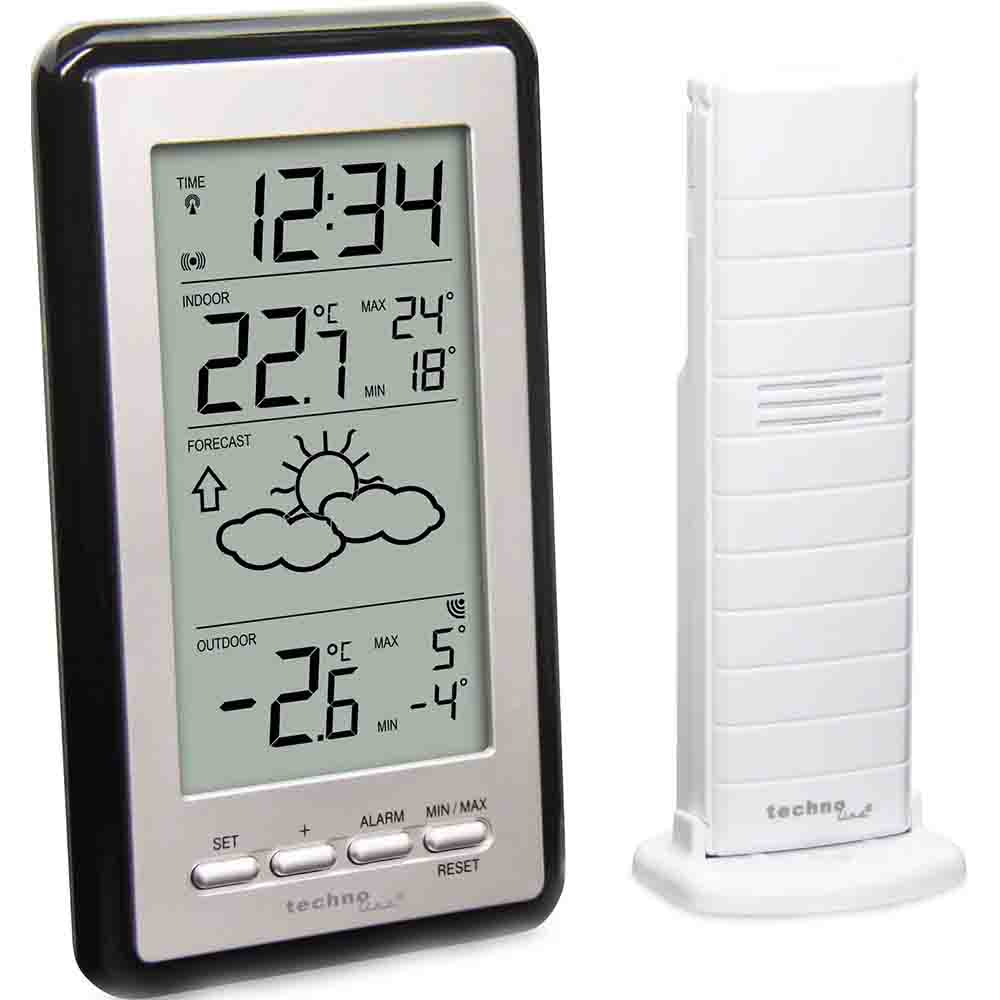 Внешний вид Метеостанция TECHNOLINE WS9130 IT Silver/Black