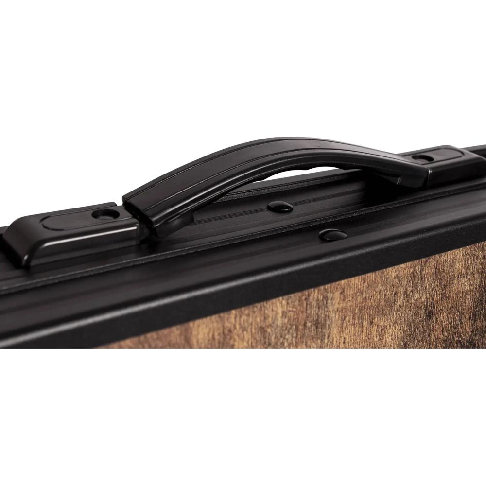 Зовнішній вигляд Стіл BO-CAMP Woodbine Oval 150 x 80 см Black/Wood look (1404230)