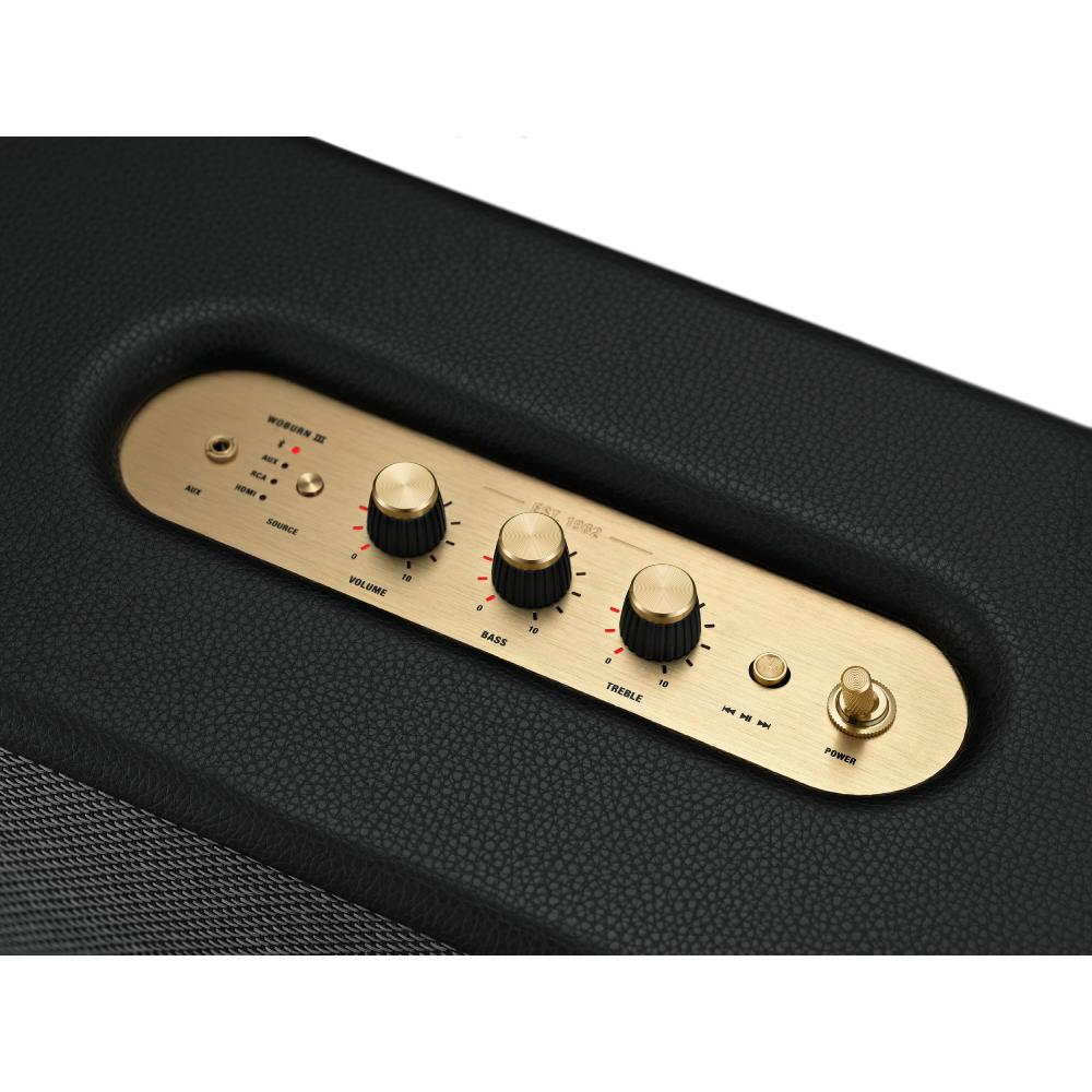 Портативна акустика MARSHALL Loudest Speaker Woburn III Bluetooth Black (1006016) Потужність 150