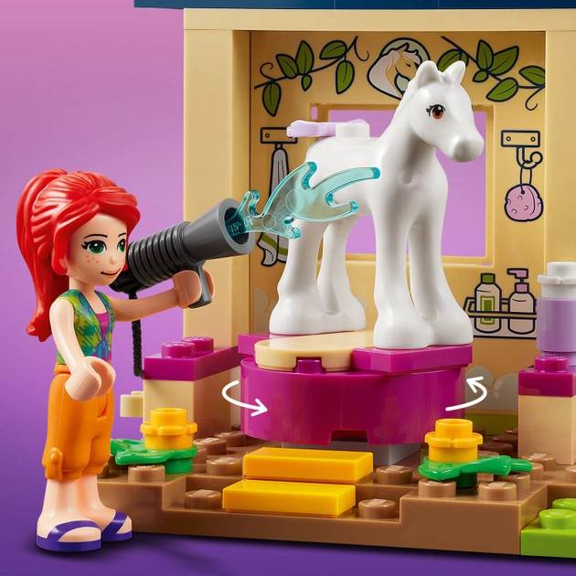 Внешний вид Конструктор LEGO Friends Конюшня для мытья пони 60 деталей (41696)