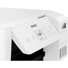 МФУ струйное EPSON EcoTank L3266 WI-FI White (C11CJ66411)