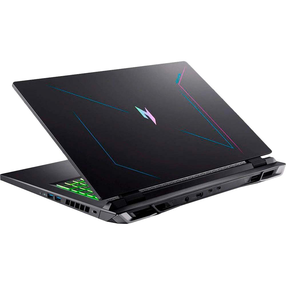 Зовнішній вигляд Ноутбук ACER Nitro 17 AN17-71-578H Obsidian Black (NH.QJGEU.003)