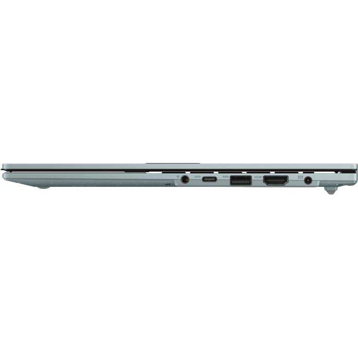 Зовнішній вигляд Ноутбук ASUS Vivobook Go 15 E1504FA-BQ120 Green Grey (90NB0ZR3-M00940)