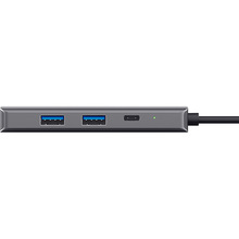Док-станция TRUST Dalyx 6-in-1 USB-C Multi-port Dock Aluminium (24968)