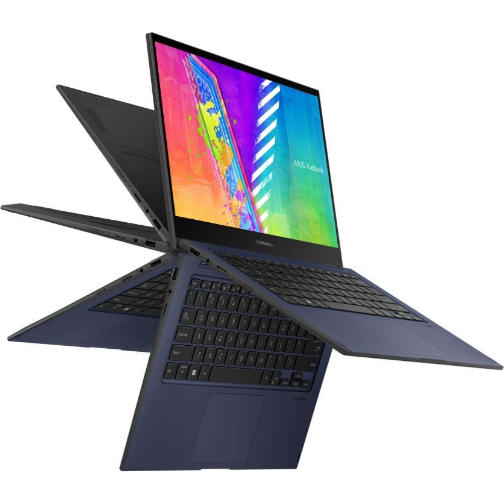 Внешний вид Ноутбук ASUS Vivobook Go 14 Flip TP1400KA-EC110W Quiet Blue (90NB0VK1-M00BC0)