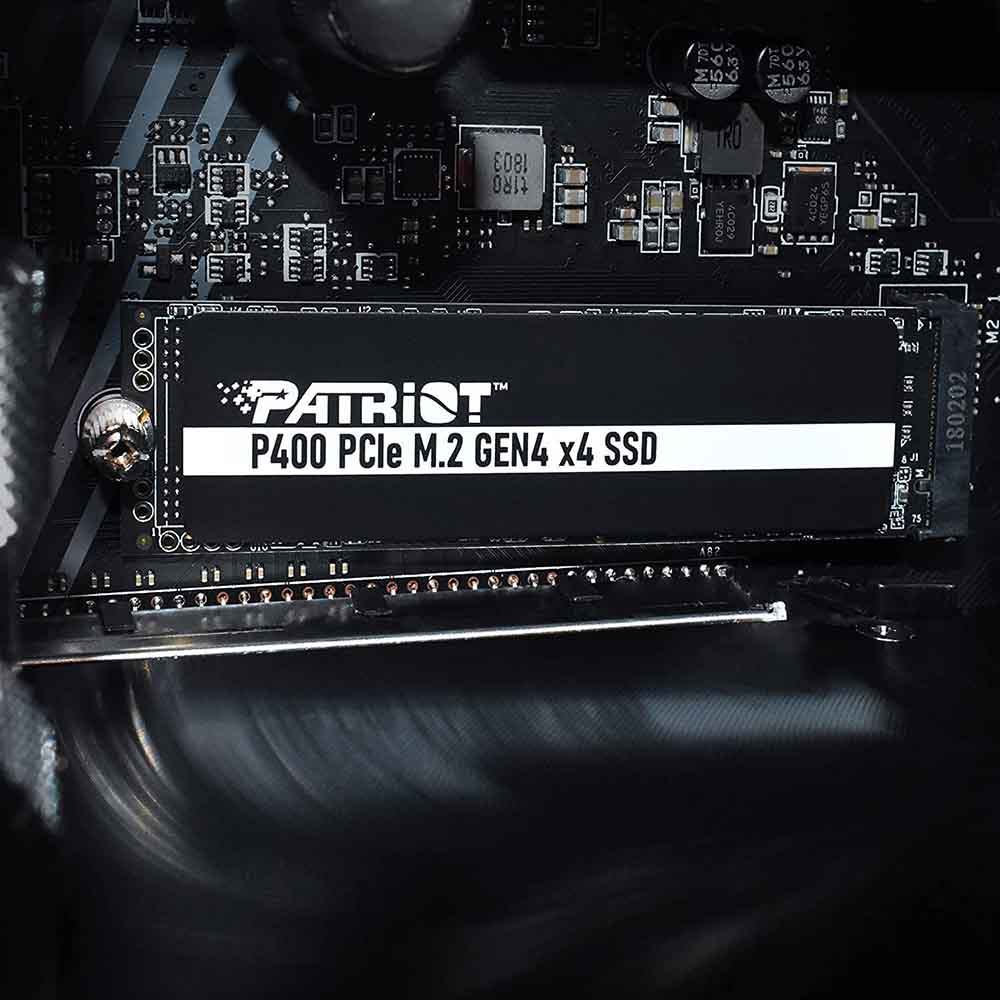 Зовнішній вигляд SSD накопичувач PATRIOT M.2 1TB PCIe 4.0 P400 LITE (P400LP1KGM28H)