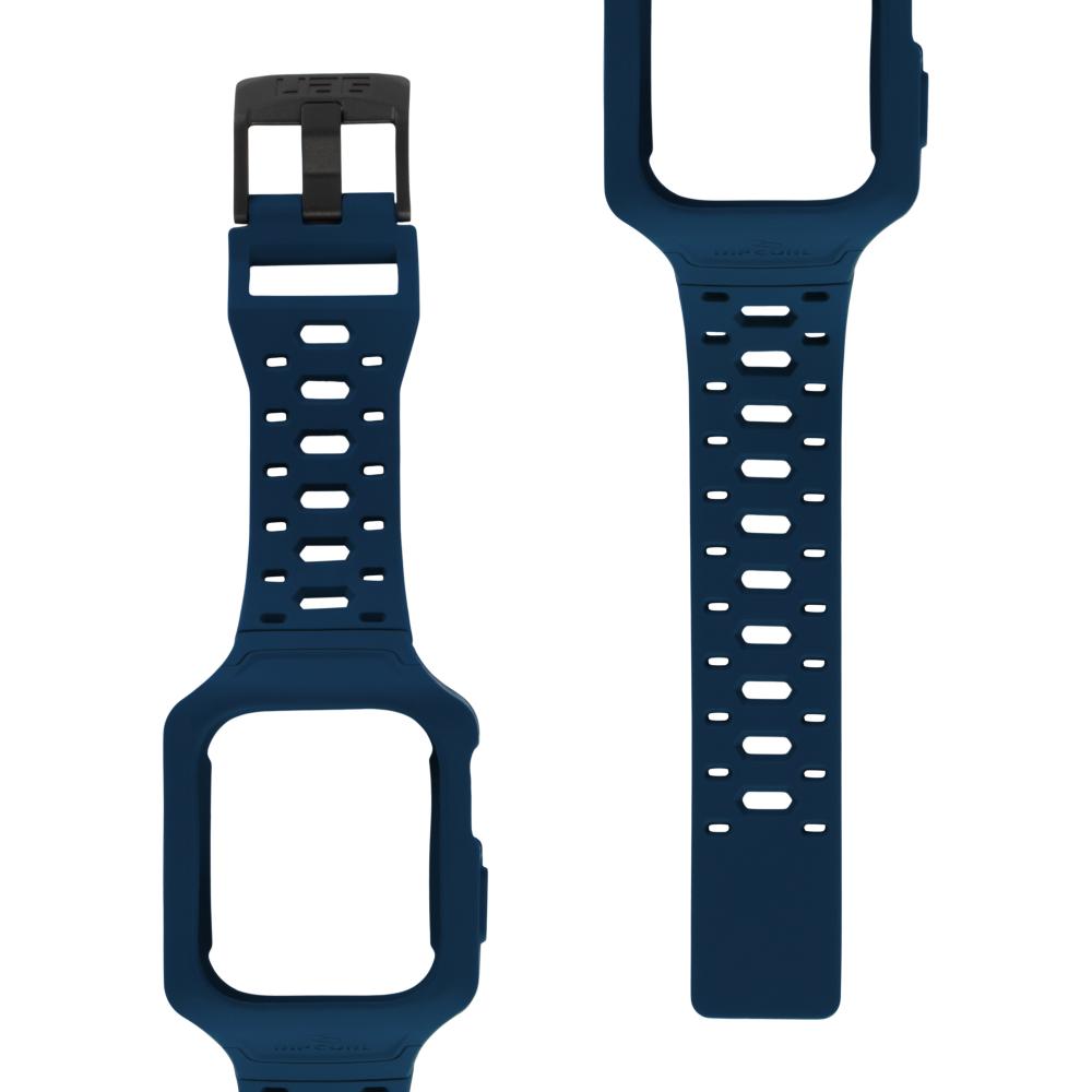 Зовнішній вигляд Бампер з ремінцем UAG Huntington для Apple Watch 45/44/42 Navy (194113R15252)
