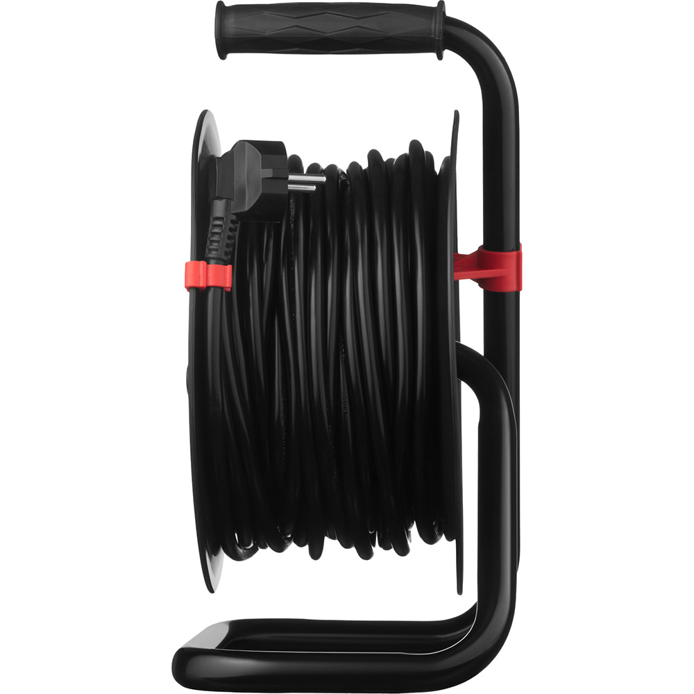 Подовжувач 2E 4 розетки 20м 16А 3х1.5 мм2 Black (2E-CR4315IP20M20) Тип розеток євророзетка із заземленням (Тип F)