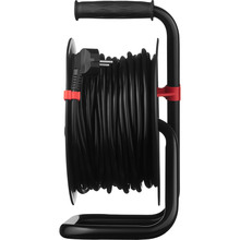 Подовжувач 2E 4 розетки 20м 16А 3х1.5 мм2 Black (2E-CR4315IP20M20)