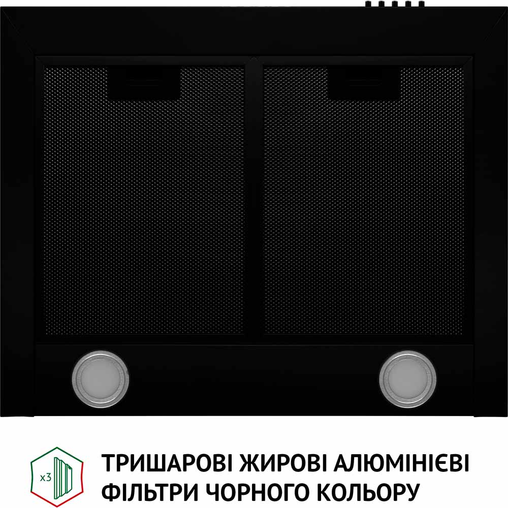 Внешний вид Вытяжка PERFELLI K 6610 BL 1000 LED