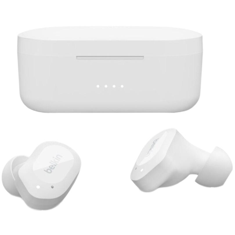 Зовнішній вигляд Гарнітура BELKIN Soundform Bolt TWS White (AUC009BTWH)