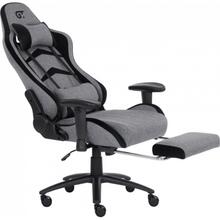Крісло GT RACER X-2534-F Fabric Gray/Black Suede