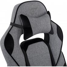 Кресло GT RACER X-2749-1 Fabric Gray/Black Suede