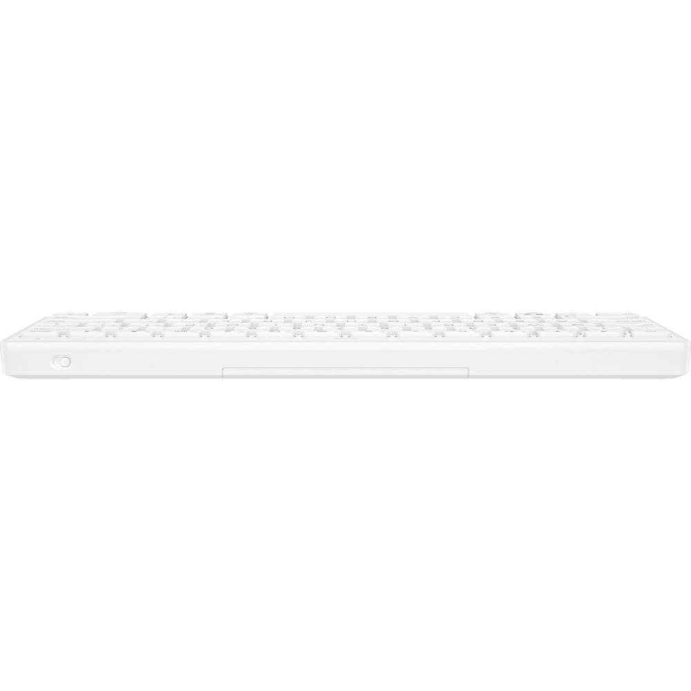 Зовнішній вигляд Клавіатура HP 350 Compact Multi-Device BT UKR White (692T0AA)