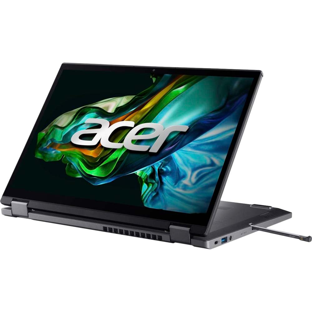 Зовнішній вигляд Ноутбук ACER Aspire 5 Spin 14 A5SP14-51MTN Steel Gray (NX.KHKEU.001)