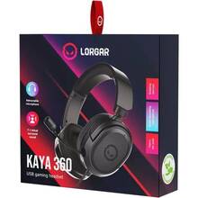 Гарнітура LORGAR Kaya 360 USB 2m Black (LRG-GHS360)