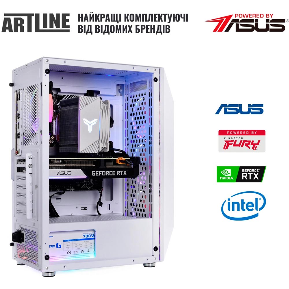 Фото Компьютер ARTLINE Gaming X55WHITE (X55WHITEv48)