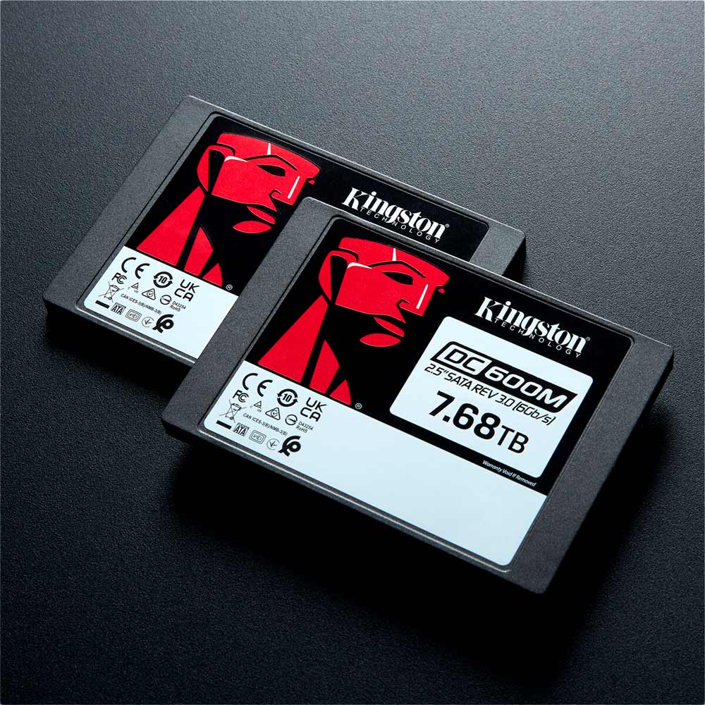 Фото SSD накопитель KINGSTON 2.5" 7.68TB SATA DC600M (SEDC600M/7680G)