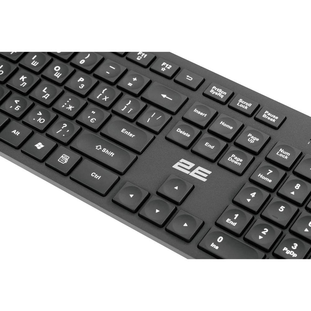 В Україні Комплект 2E MK420 WL Black (2E-MK420WB)