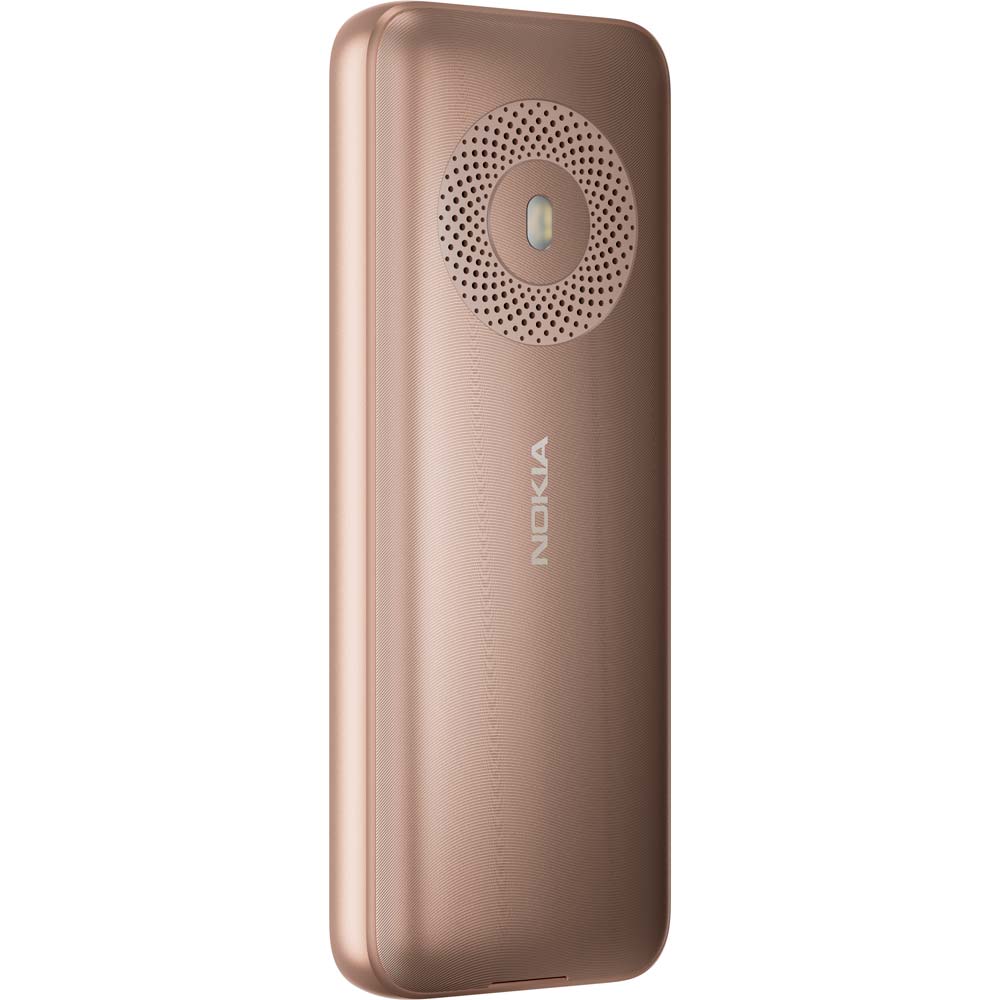 Внешний вид Мобильный телефон NOKIA 130 TA-1576 Dual SIM Light Gold