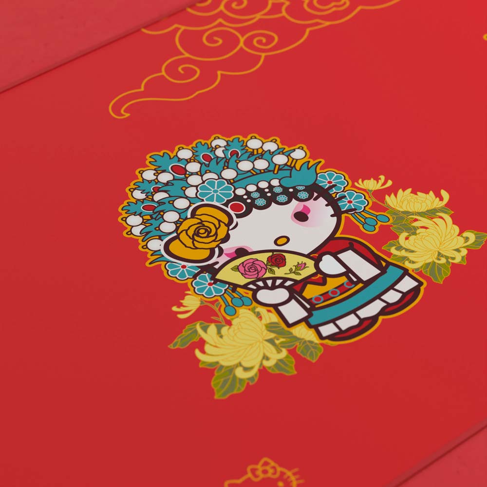 Внешний вид Коврик AKKO Hellokitty Peking Opera Deskmat B (6925758615419)