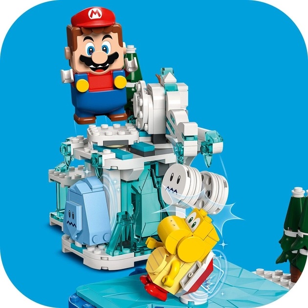 Зовнішній вигляд Конструктор LEGO Super Mario Снігова пригода Моржа-Перевертуна. Додатковий набір 567 деталей (71417)