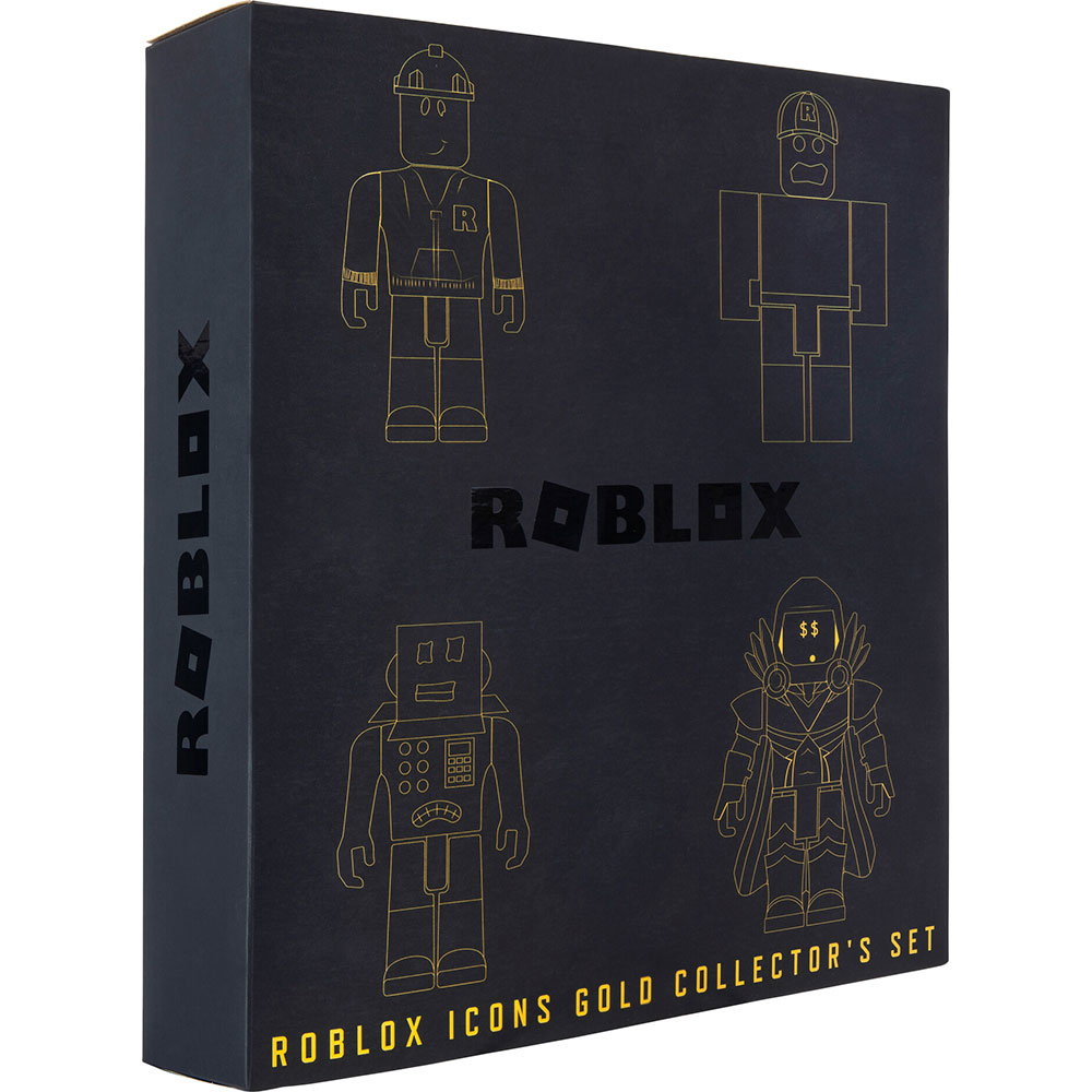 Замовити Ігровий набір ROBLOX Four Figure Pack Icons 15th Anniversary Gold Collector's Set (ROB0527)