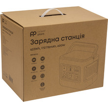 Зарядна станція POWERPLANT 622Wh (PB930722)