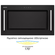 Витяжка ELEYUS GEMINI 700 LED 52 BL