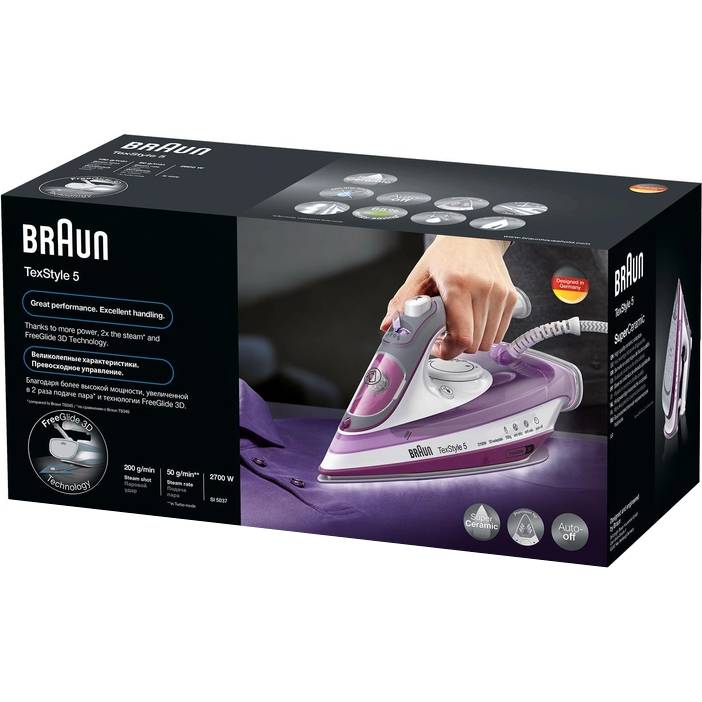 Покупка Праска BRAUN TexStyle 5 SI5037VI