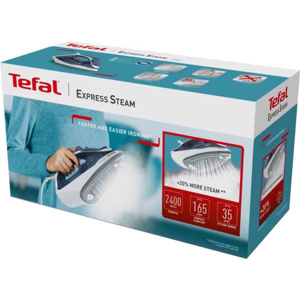 Праска TEFAL FV2837E0 Оснащення система "крапля-стоп"