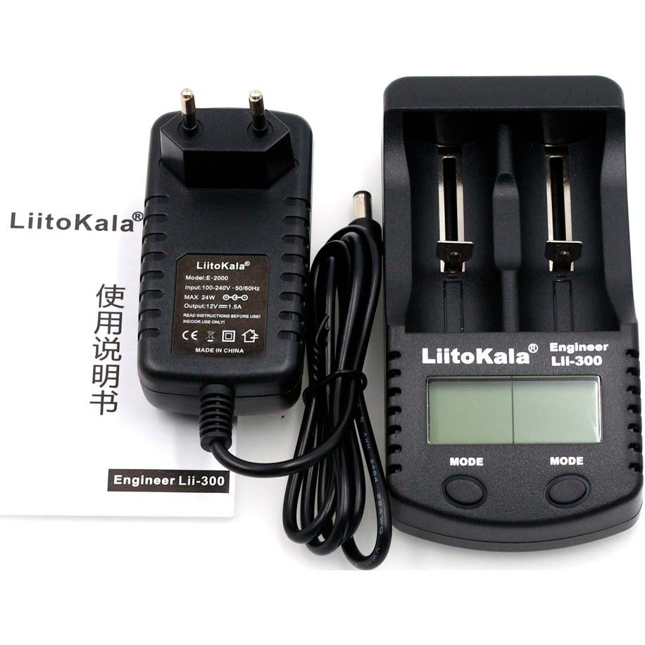 Зовнішній вигляд Зарядний пристрій LIITOKALA Lii-300