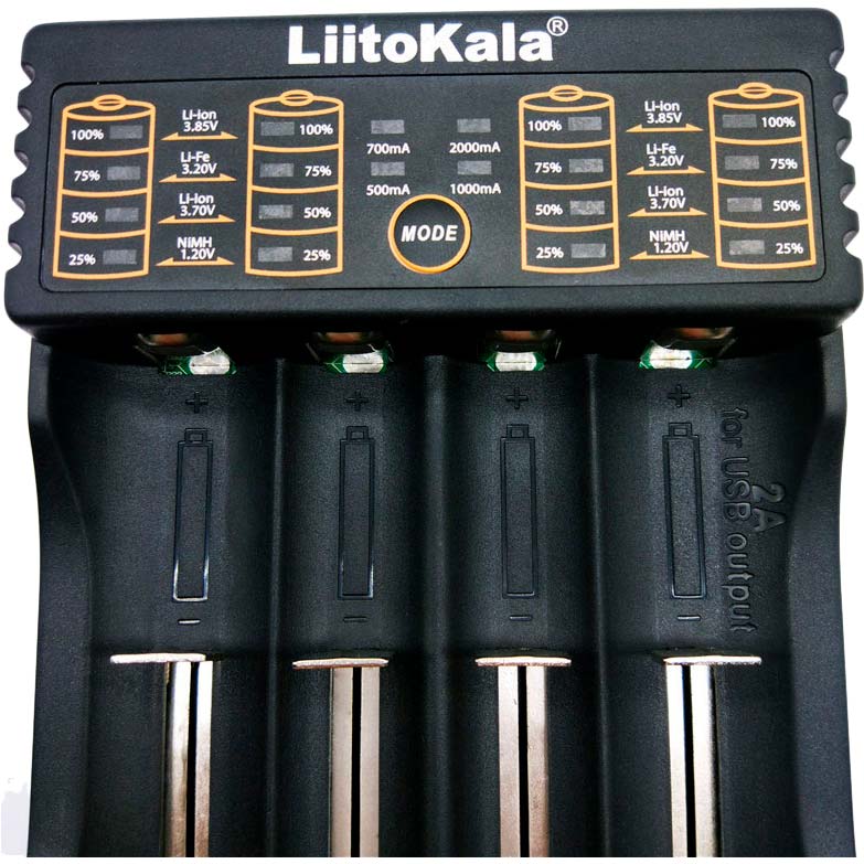 Внешний вид Зарядное устройство LIITOKALA Lii-402