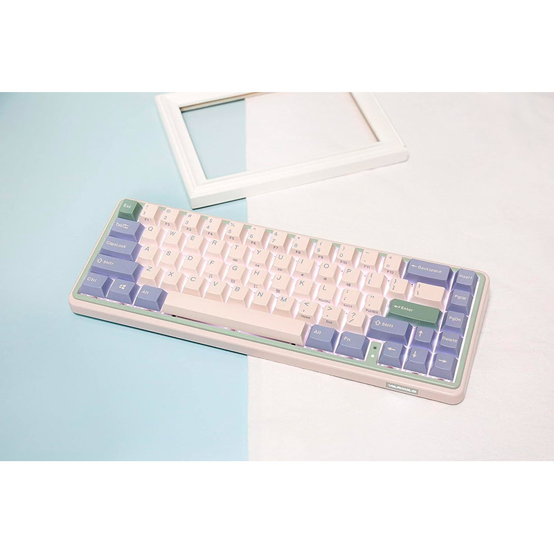 Внешний вид Клавиатура VARMILO Minilo VXT67 Eucalyptus Gateron G Pro 2.0 Yellow EN (A42A046E2A5A01A039)