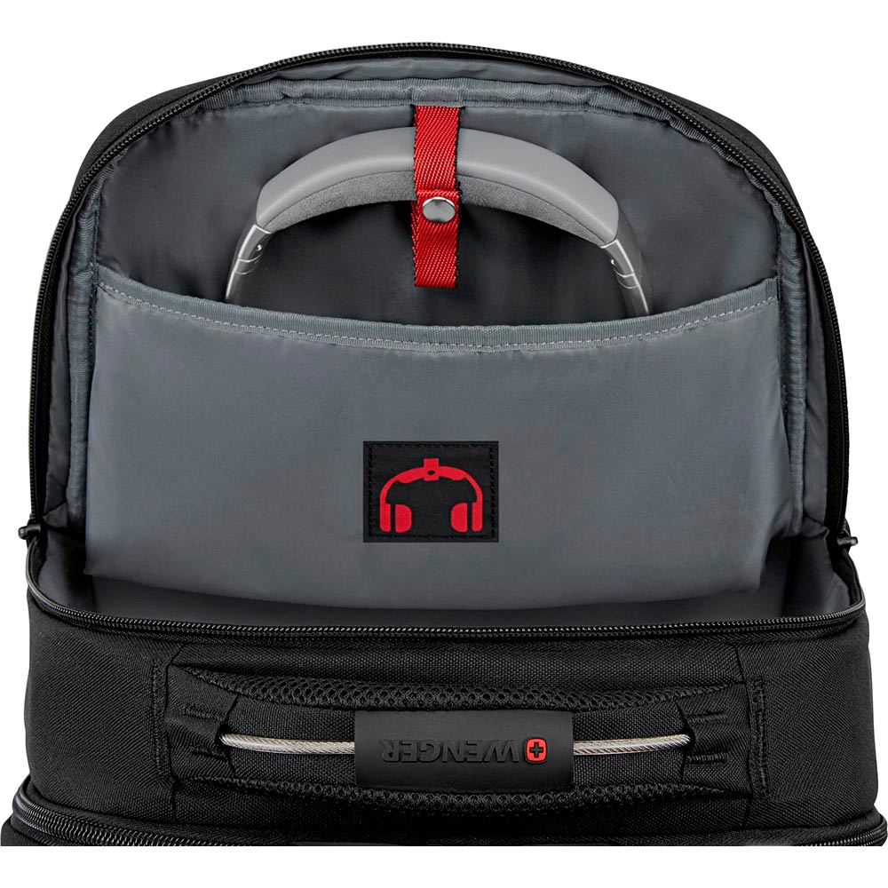 Фото Рюкзак WENGER Tech, PlayerMode 15.6" Gaming Black (611651)