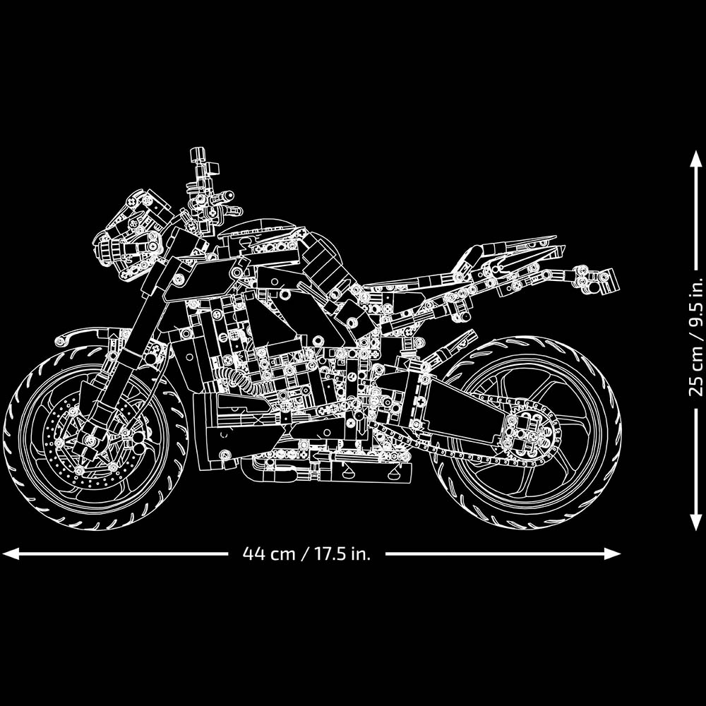 Внешний вид Конструктор LEGO Technic Yamaha MT 2022 1478 деталей (42159)