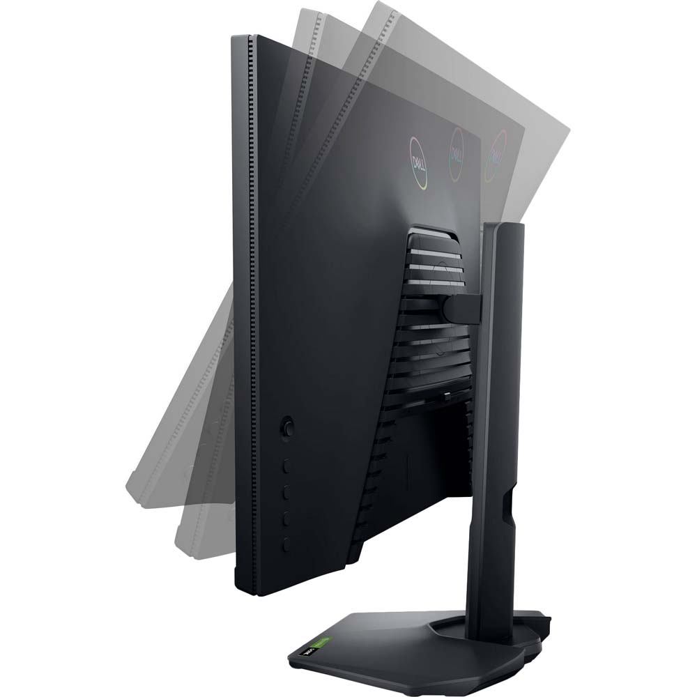 Зовнішній вигляд Монітор DELL G2724D Black (210-BHTK)