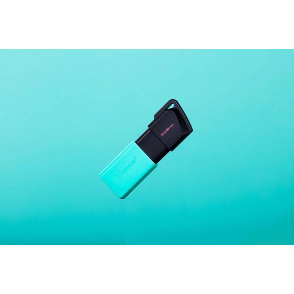 Зовнішній вигляд Флеш-драйв KINGSTON DT Exodia M 256GB USB 3.2 Teal (DTXM/256GB)