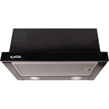 Вытяжка VENTOLUX GARDA 50 BK (700) LED