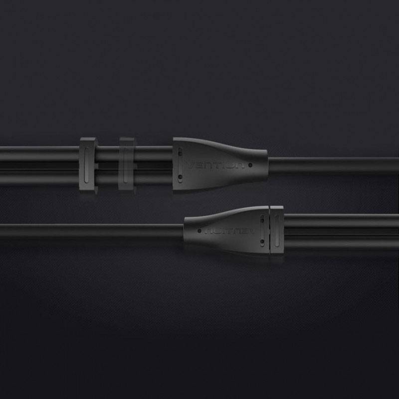 Внешний вид Кабель VENTION Jack 3.5 мм - 2x3.5 мм Stereo Splitter Black (BBSBY)