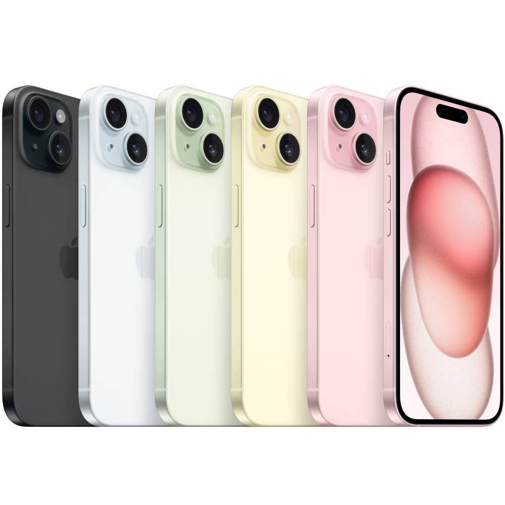 Зовнішній вигляд Смартфон APPLE iPhone 15 128GB Green (MTP53RX/A)
