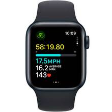 Смарт-часы APPLE Watch SE 2023 GPS 40mm Midnight Alum Midnight Sp/b - S/M (MR9X3QP/A)