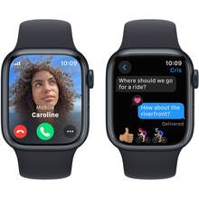 Смарт-часы APPLE Watch Series 9 GPS 41mm Midnight Alum Midnight Sp/b - M/L (MR8X3QP/A)