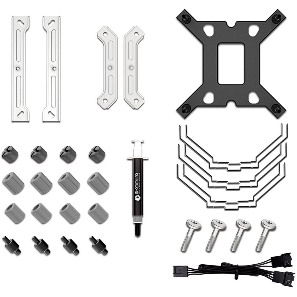 Фото Кулер процессорный ID-COOLING SE-207-XT Slim Snow White