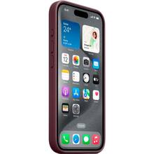 Чохол APPLE для iPhone 15 Pro FineWoven Case with MagSafe Mulberry (MT4L3ZM/A)