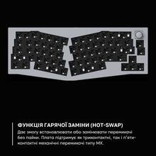 Клавиатура KEYCHRON Q8 Gateron G PRO Red RGB Blue (Q8O1_KEYCHRON)