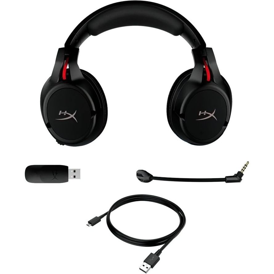 Зовнішній вигляд Гарнітура HYPERX Cloud Flight WL Black (4P5L4AM)